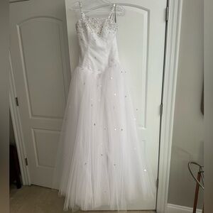 White Pageant Dress
